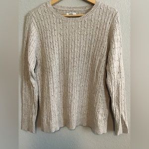 Tan with Brown Specs sz XL